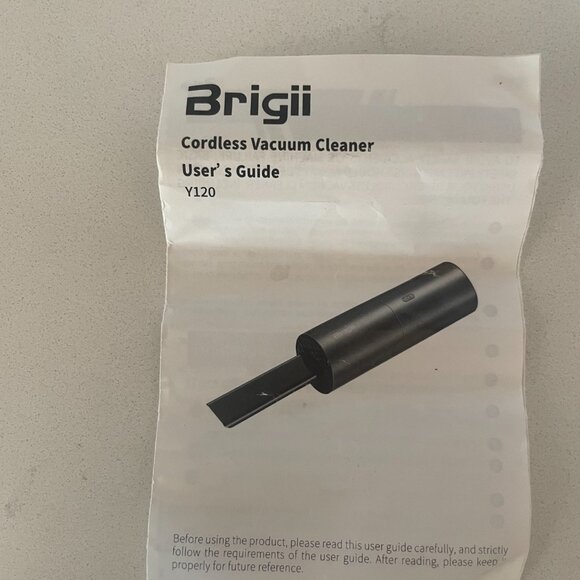 Brigii Crevice Vacuum, Handheld Vacuum & Air Duster & Hand Pump 3 in 1, Cordless - Picture 11 of 12